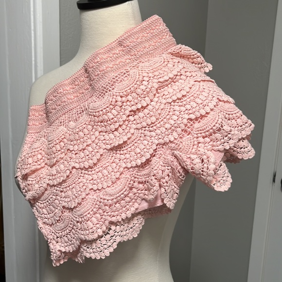 No Boundaries Pants - No Boundaries Crochet Scallop Lace Shorts